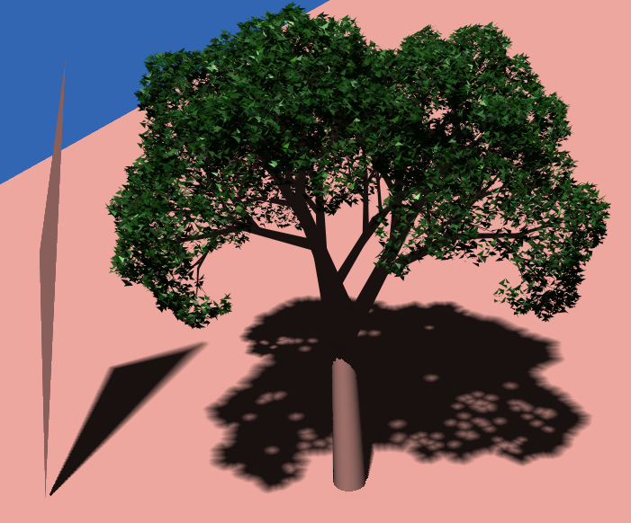 Antialiased Soft-Shadow Tree Impostor