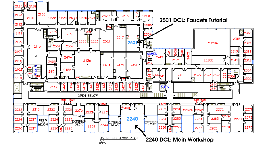 Map of DCL